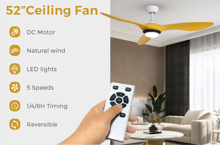 luminous ceiling fan
