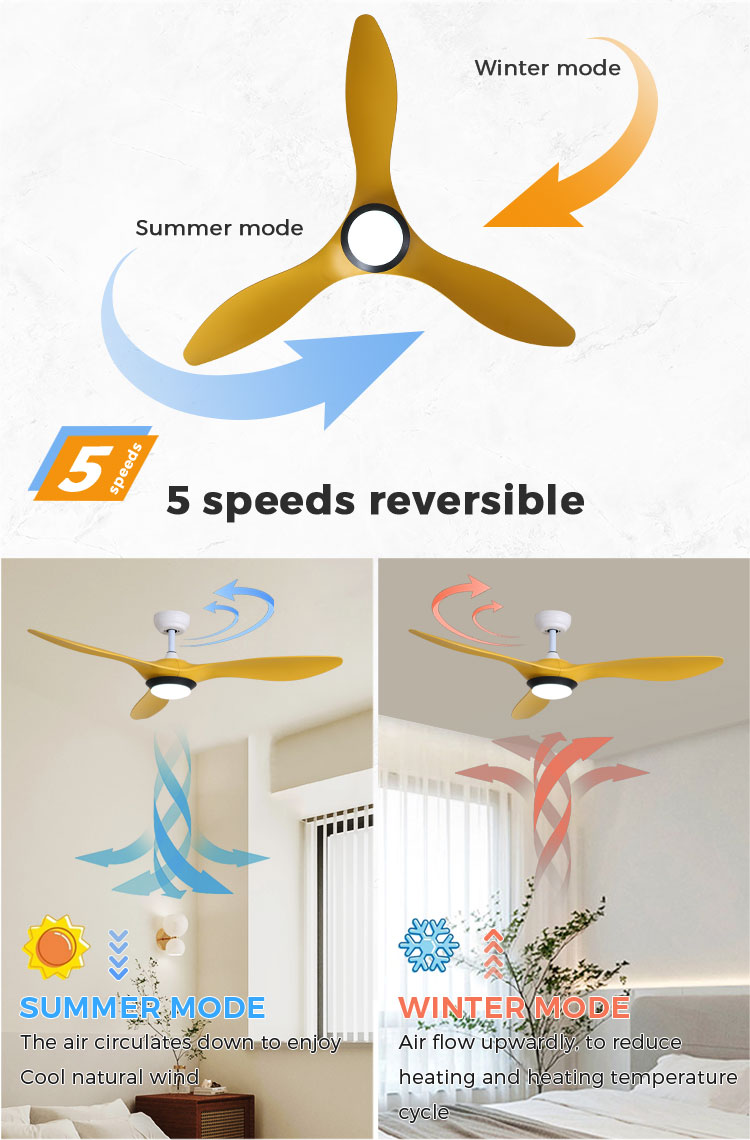luminous ceiling fan