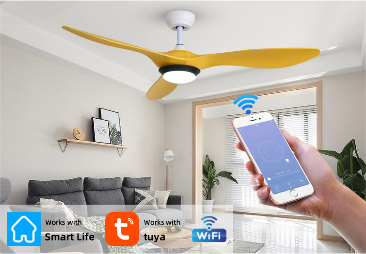 luminous ceiling fan