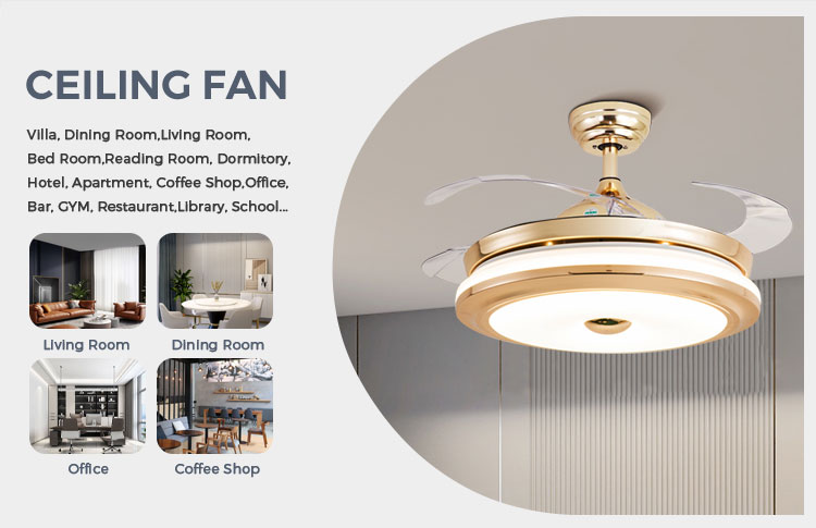 bladeless ceiling fan with light