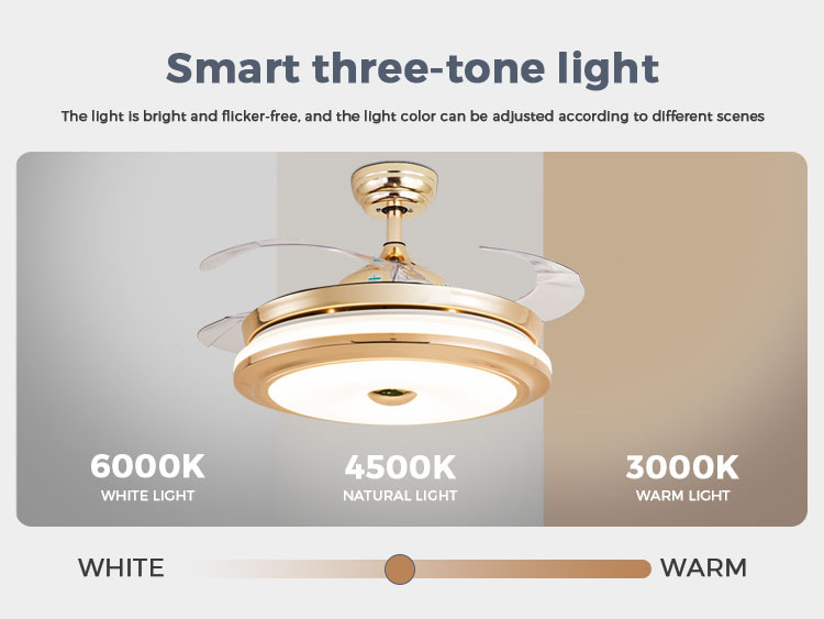 bladeless ceiling fan with light